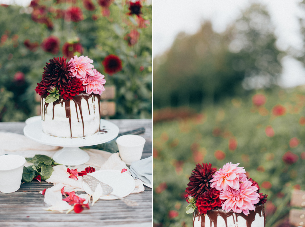 Silvia Fischer. Echte Kuchenliebe. Blumen Torte