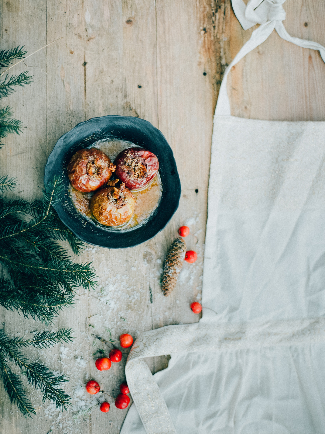 Bratapfeltorte Weihnachtsdessert, Rezept von Silvia Fischer. echte kuchenliebe