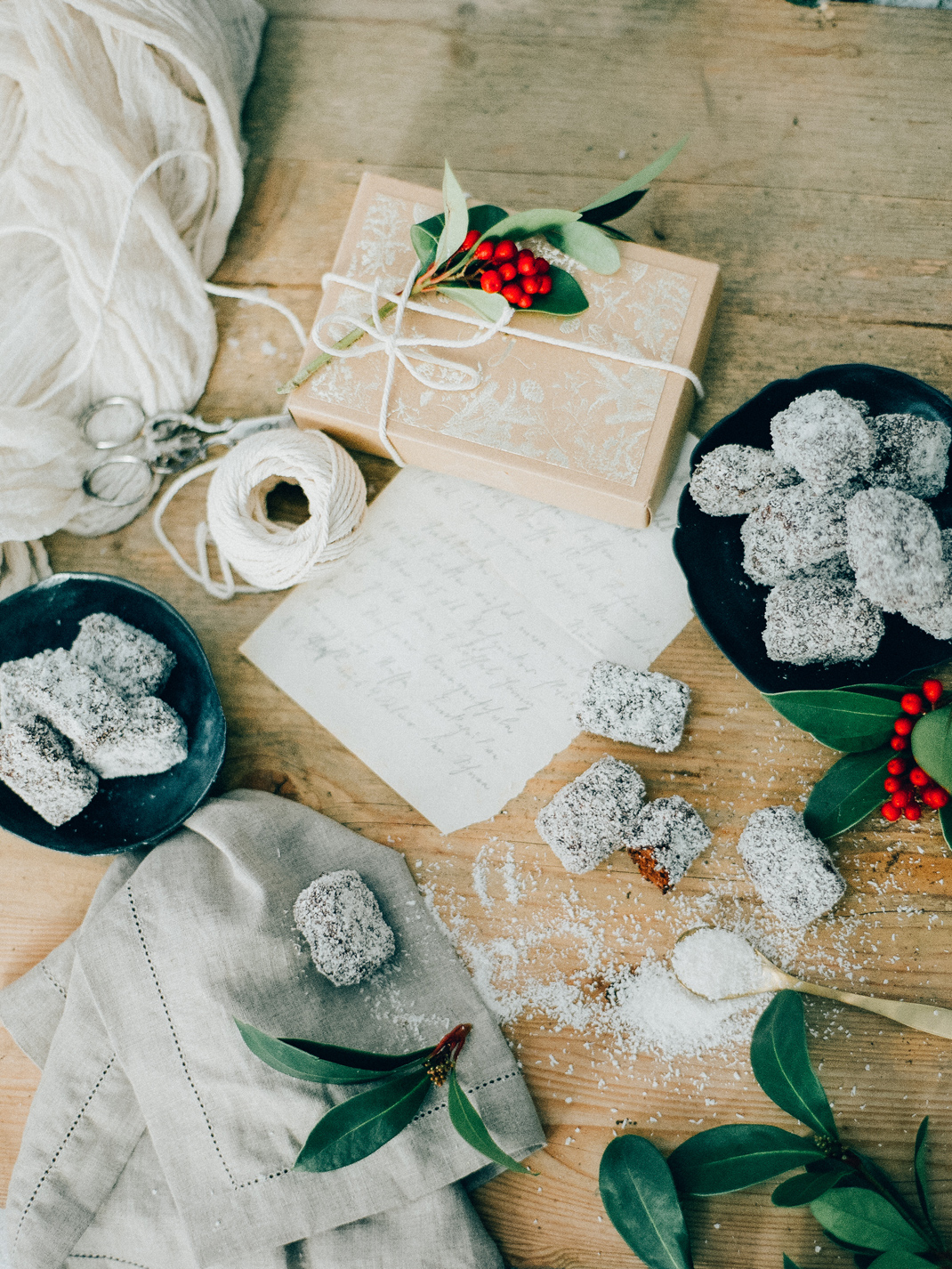 Silvia Fischer. Echte Kuchenliebe. Rezept für Rauwuzeln Kokoswürfel