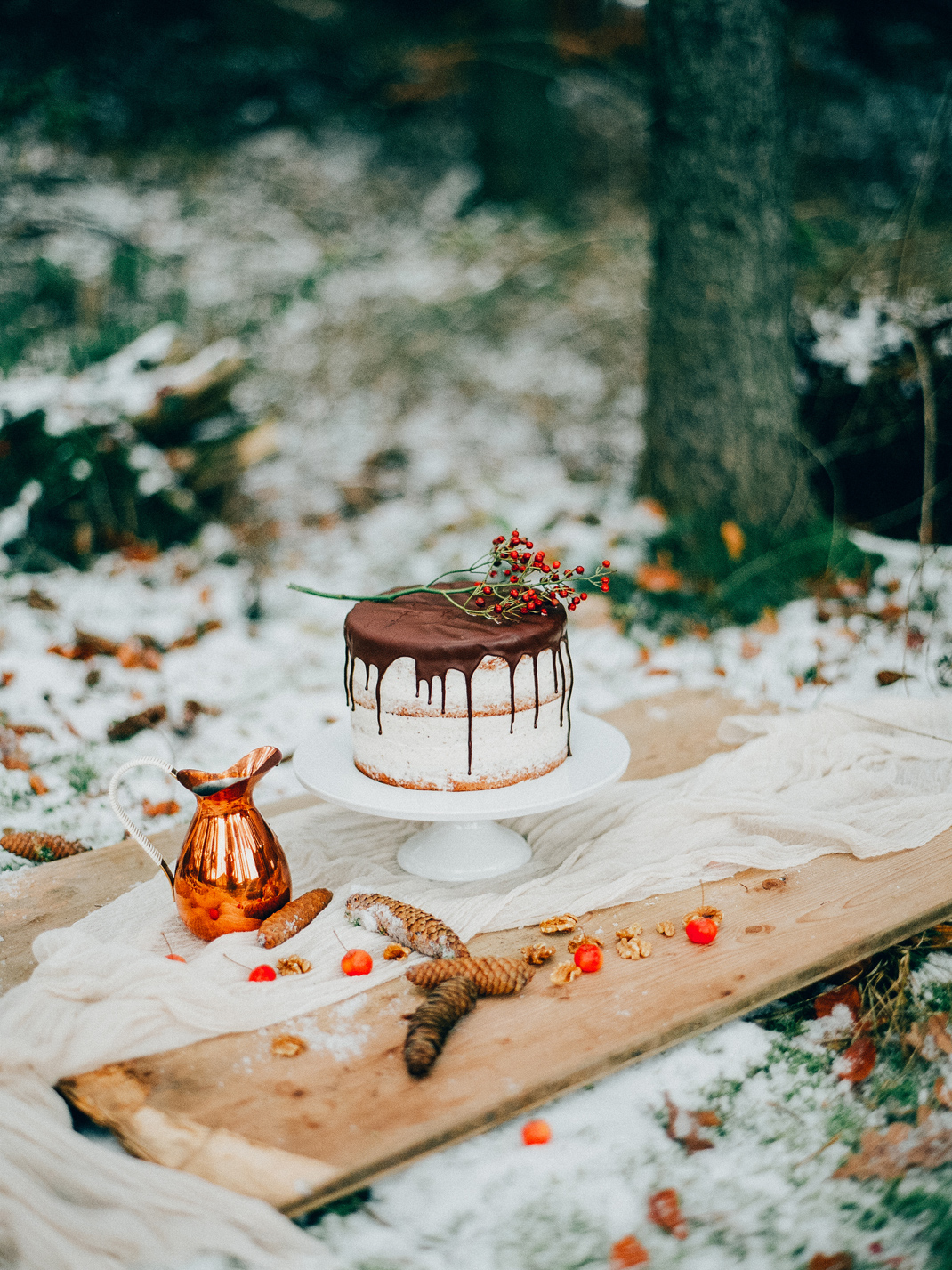 Silvia Fischer. echte kuchenliebe. Weihnachtsdessert Bratapfeltorte Rezept