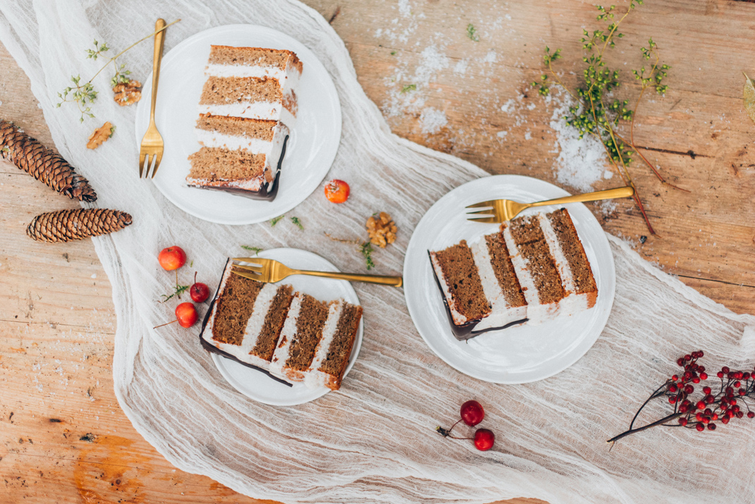 Silvia Fischer. echte kuchenliebe. Weihnachtsrezept Bratapfel Torte