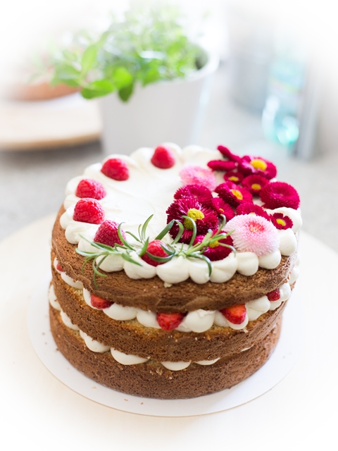 Naked Cake backen mit Hofer und Silvia Fischer