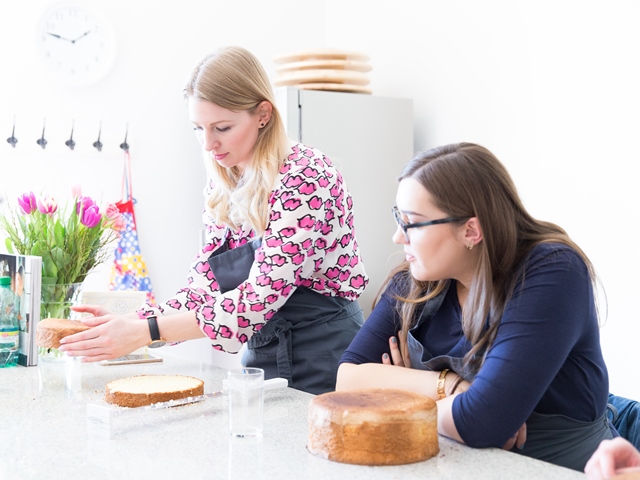 Blogger-Event Backen mit Hofer und Silvia Fischer